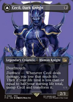 Cecil, Dark Knight Final Fantasy Commander decks Character Card